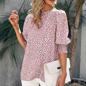 Dot game blouse