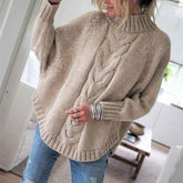 Monci® - Long-sleeved, plain sweater in vintage style