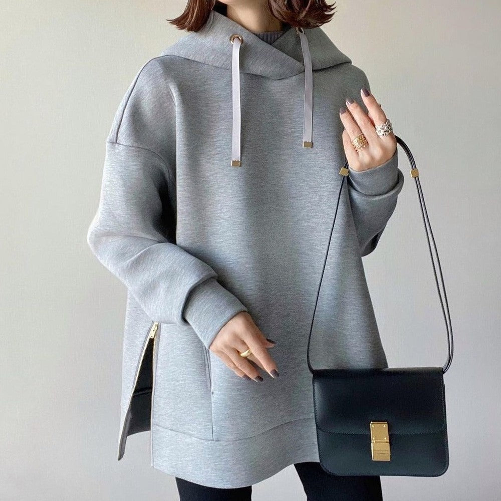 Celestial® - Comfortable plain long-sleeved sweatshirt