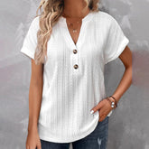 PureWear® - Plain basic top with short sleeves