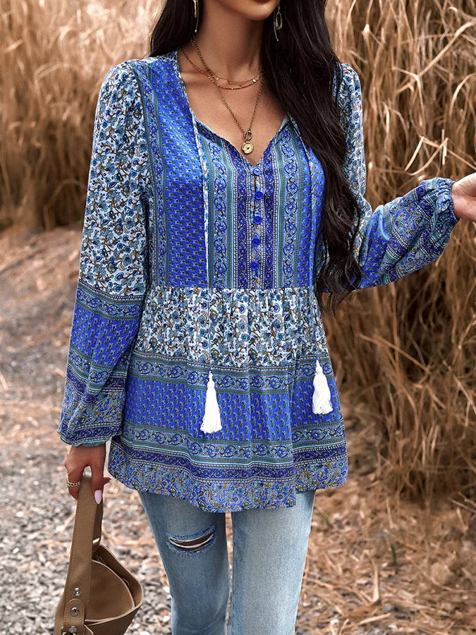 Modern ethnic blouse