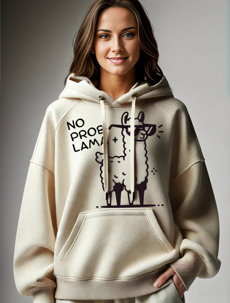 Hassle-free Lama Hoodie