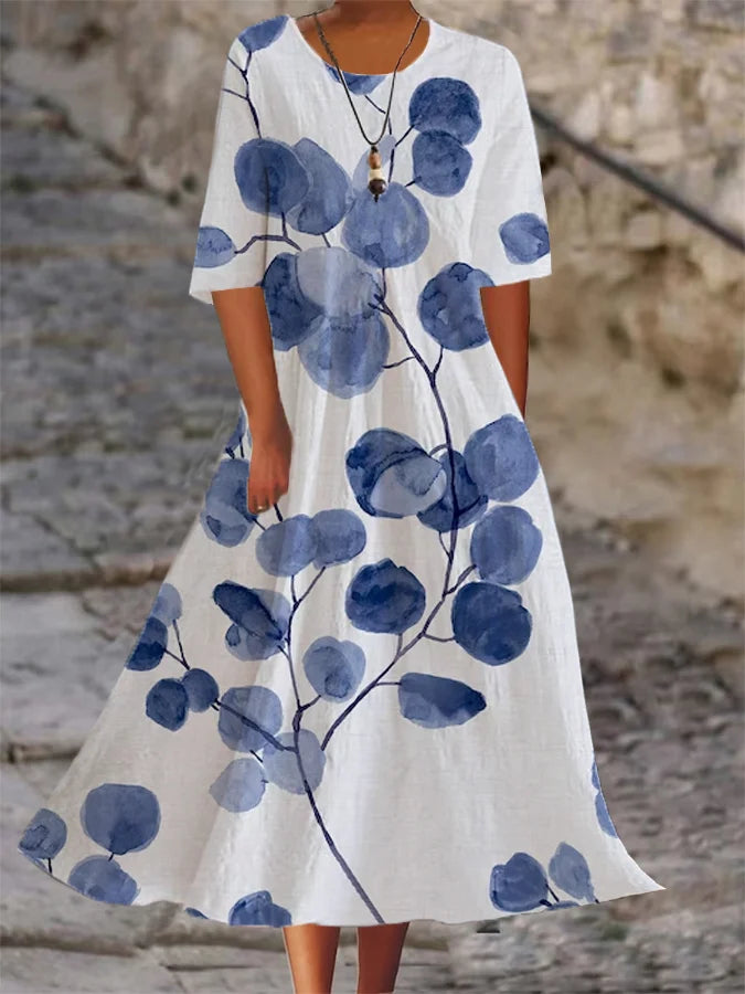 Sea Flora Maxi Dress