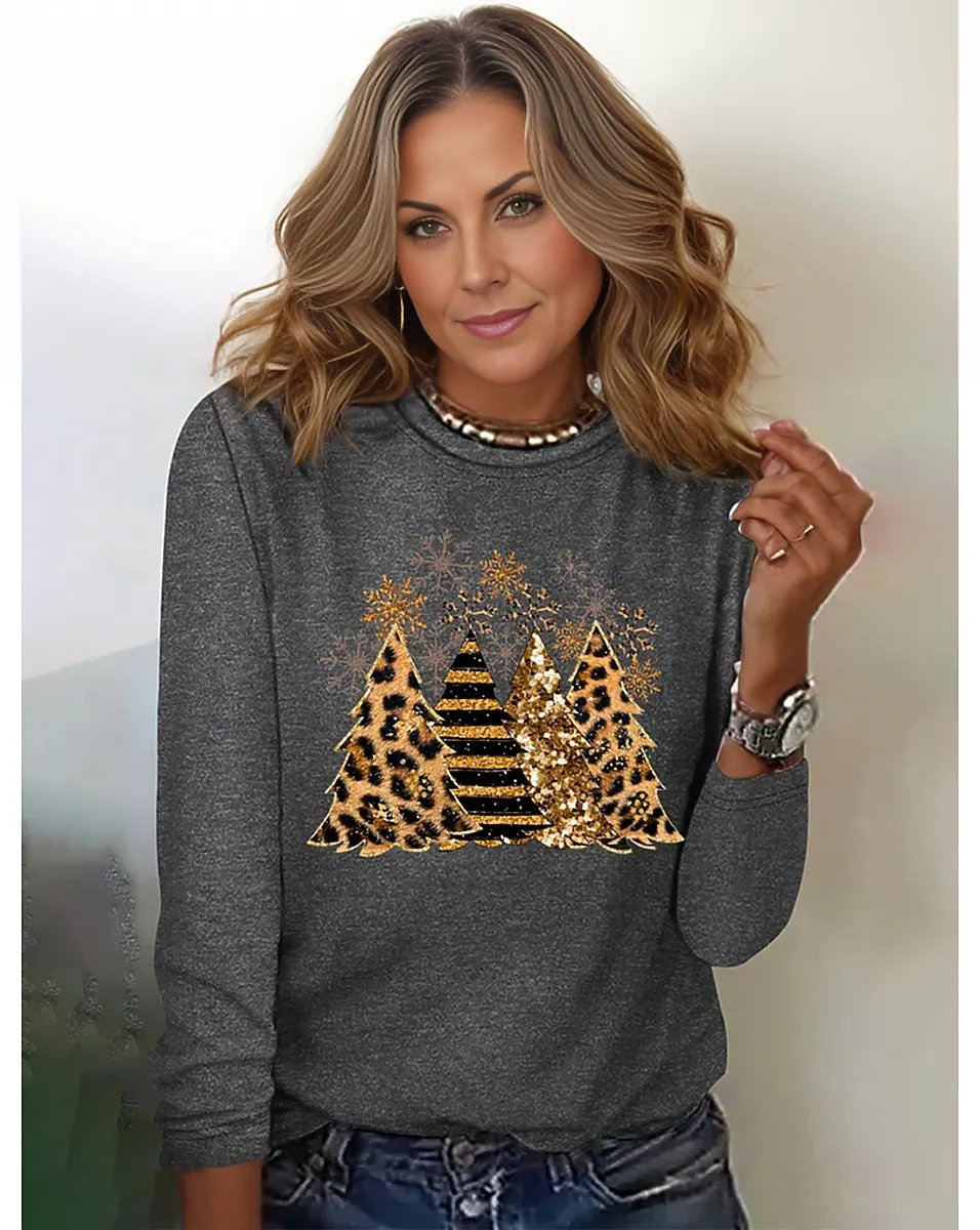 WinterTrend® - Unique long-sleeved top with print