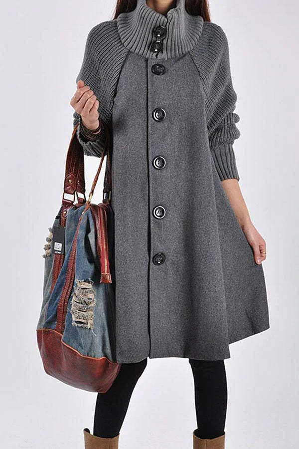 BMC® - Avant-garde style coat with extraordinary collar