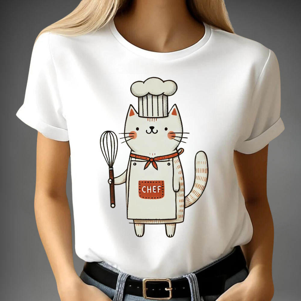 Cooking Cat T-Shirt