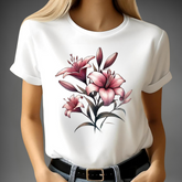 Elegant lily t-shirt