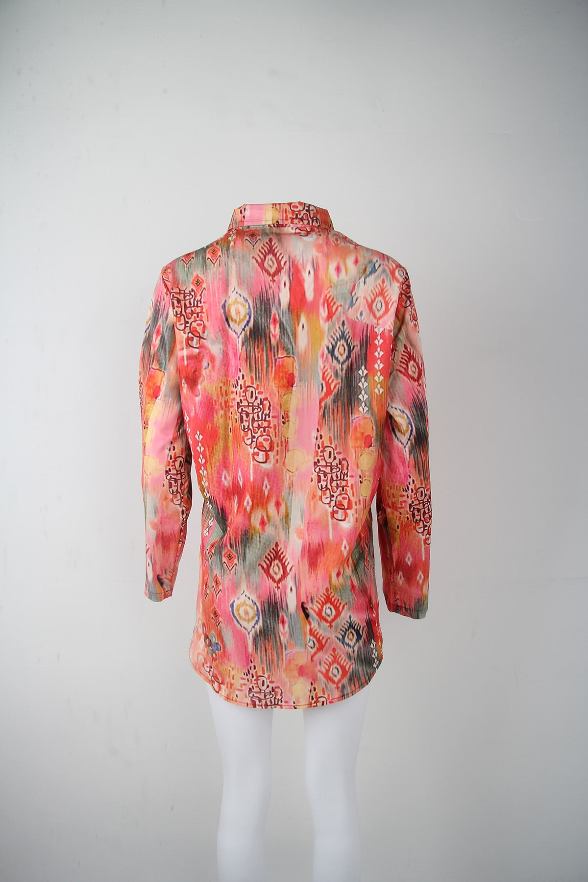 SpringStil® - Romantic shirt with floral print and 3/4 sleeves