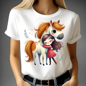 Girl and Pony Friendship T-Shirt