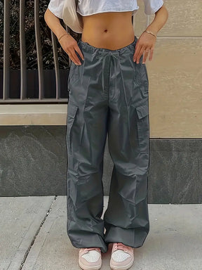 BioBlüte® - Grey Urban Freestyle Wide Comfort Pants