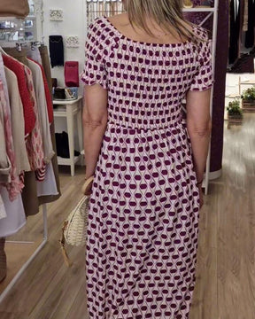 Heart pattern dress