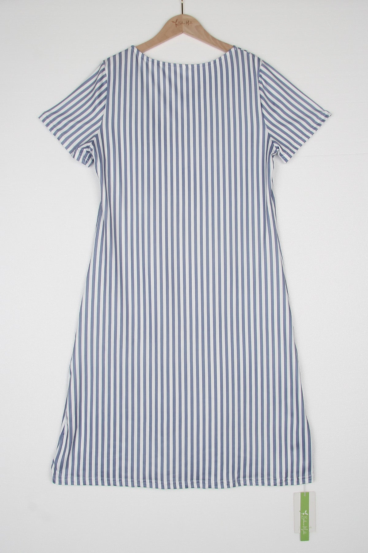 Stripe magic mini dress