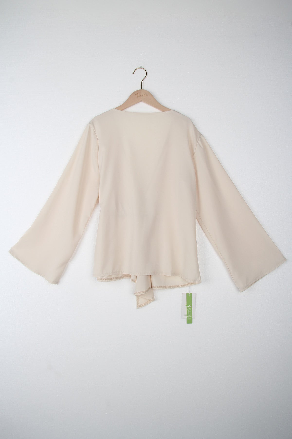 SpringStil® - Apricot solid color long sleeve top