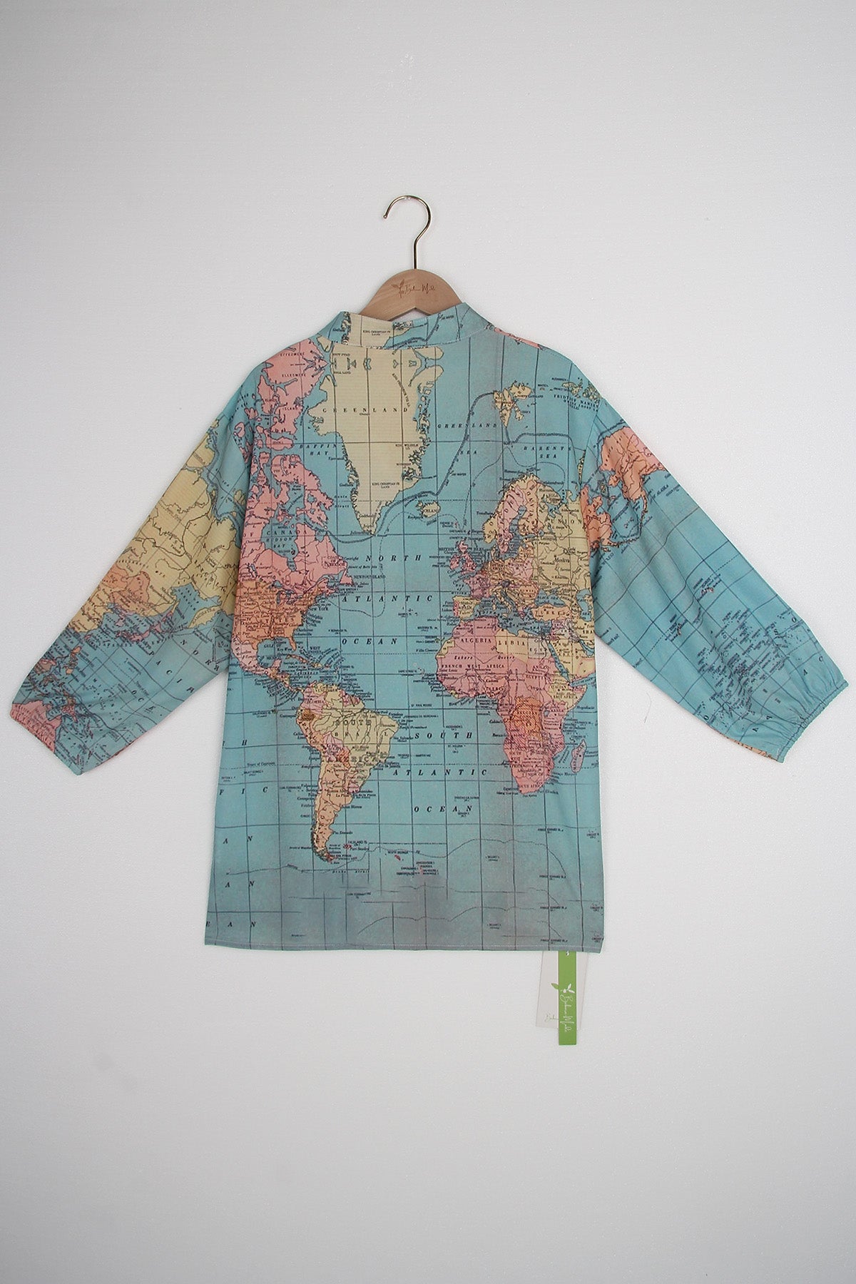 World Map Blouse