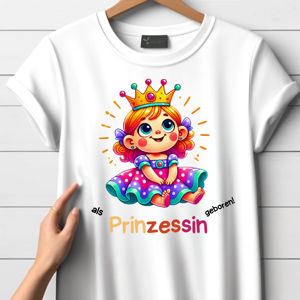 “Born as a Princess” T-Shirt