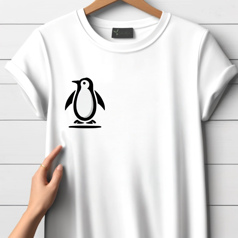 Minimalist Penguin T-Shirt