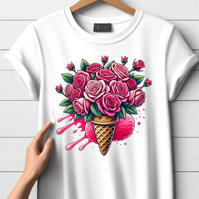 Sweet Rose Cone T-Shirt