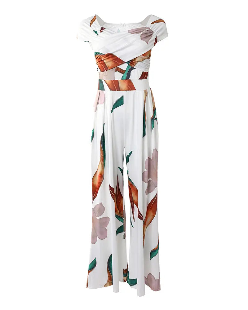 BMC® - Jumpsuit Dreamy botany in an overall dress