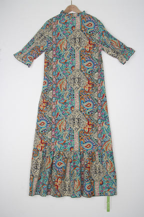 PaisleyElegance BohoChic Maxi Dress