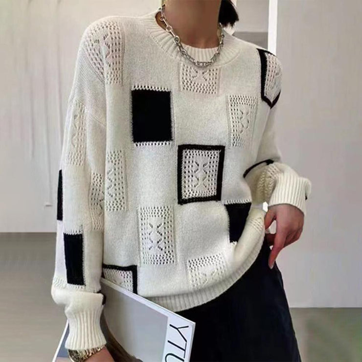 Celestial® - Stylish print crew neck sweater