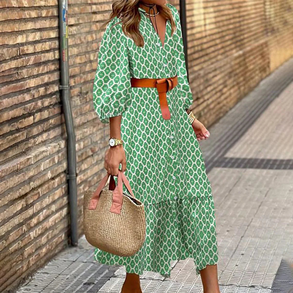 FreshGreen MidiDress