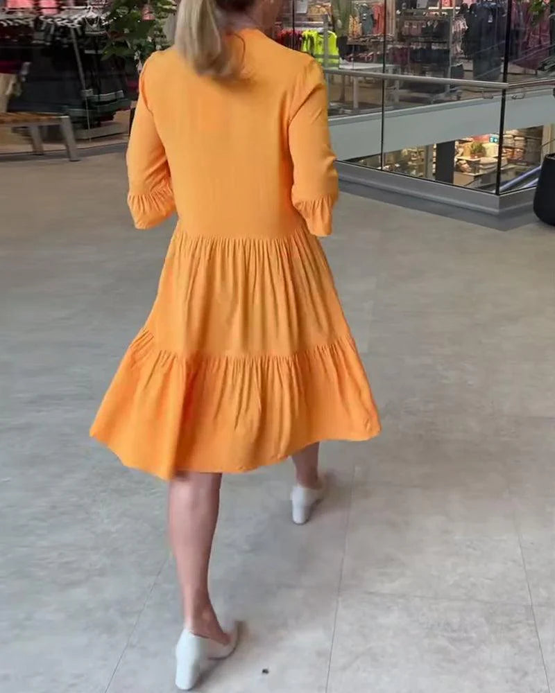 Orange Glow Dress 