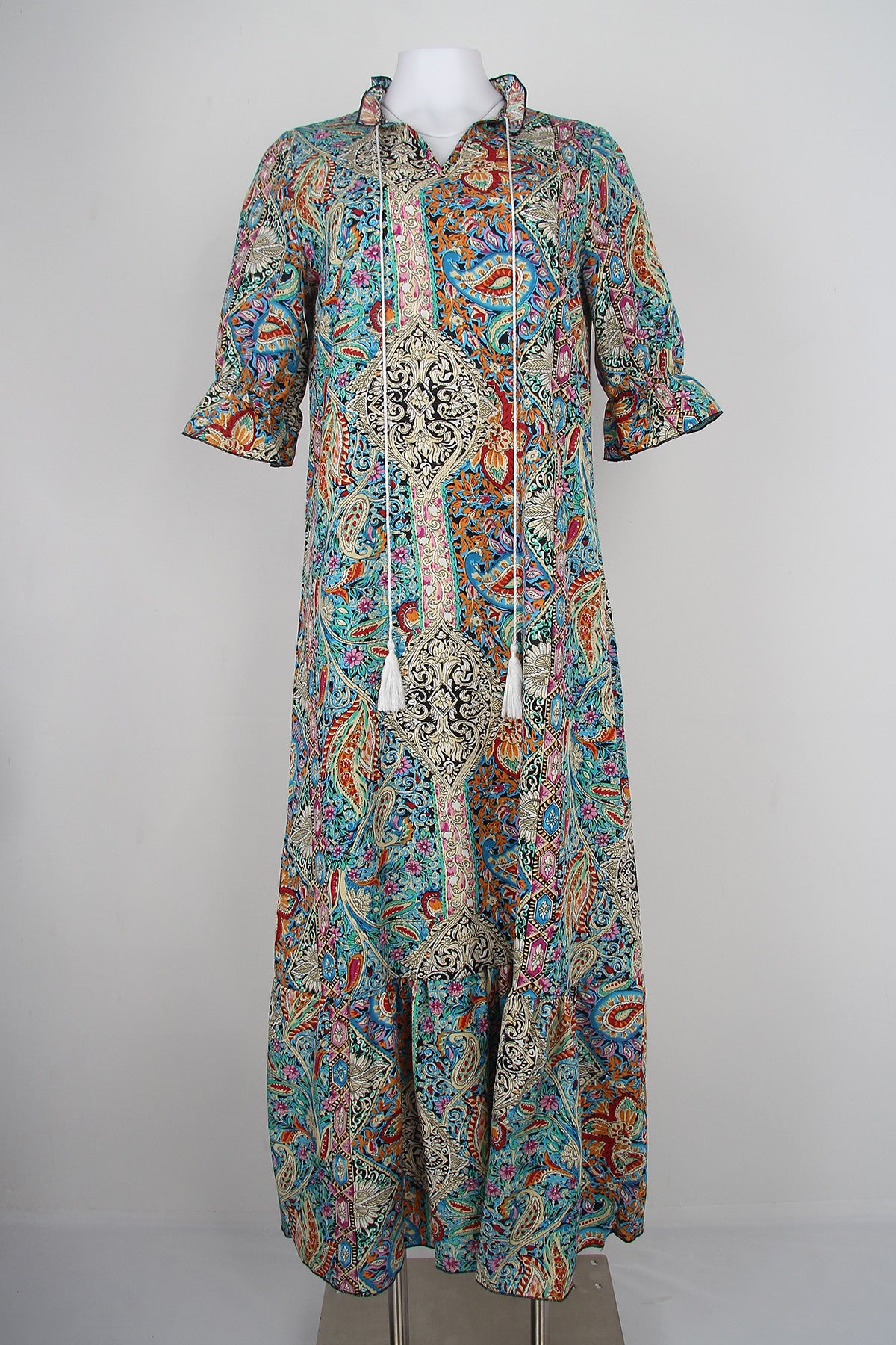 Paisley magic maxi dress