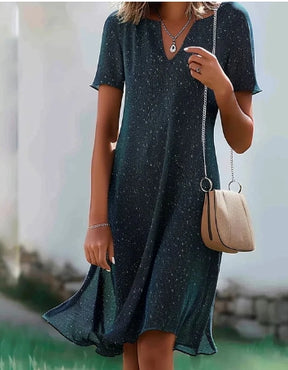 Dark Green Chic Dress 