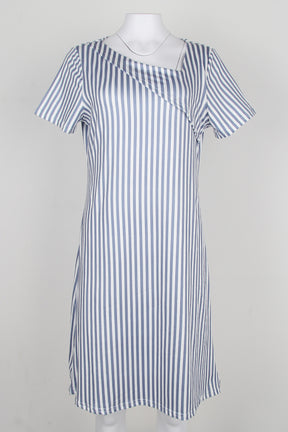 Stripe magic mini dress