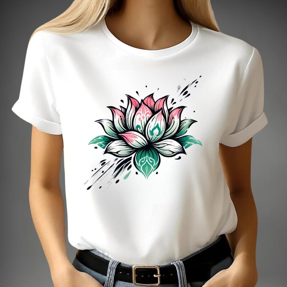 Elegant Lotus T-Shirt