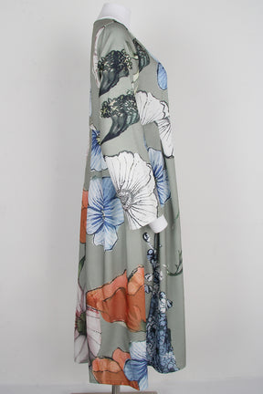 Spring Blossom Maxi Dress