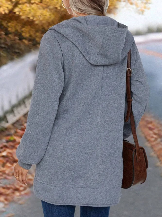 Celestial® - Grey plain long sleeve sweatshirt