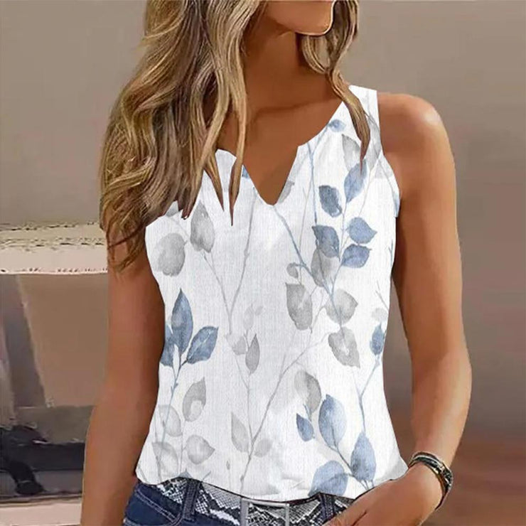 FallStil® - Stylish sleeveless print top