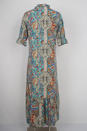 Paisley magic maxi dress