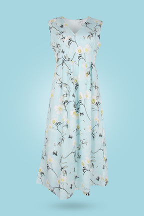 Flower magic maxi dress