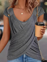 Grey Elegance Top