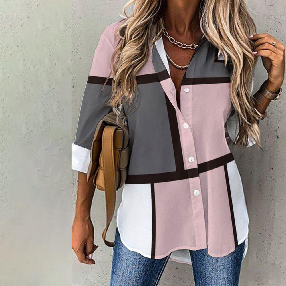 Trendy pattern chic shirt