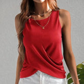 Red Statement Top