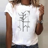 Abstract Lines T-Shirt