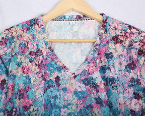 Monci® - Flower wall printed top