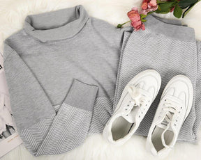 FallStil® - Good Feeling herringbone loungewear set