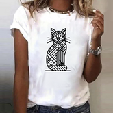 Graphic Kitty Shirt