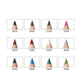 B•M®✗M•n® - Set of 12 multi-coloured eyeliner pencils