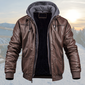 Dieter™ - Leder-Winterjacke