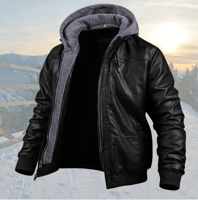 Dieter™ - Leder-Winterjacke