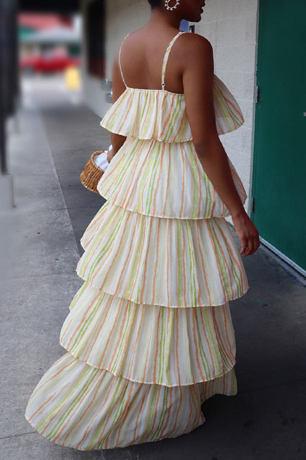 Summery striped cami