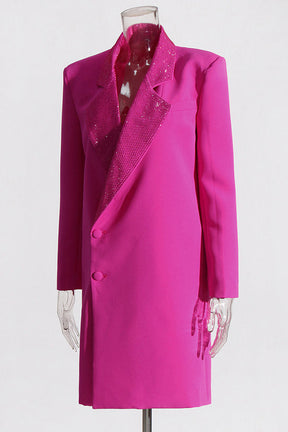 Rhinestone Glamour Blazer