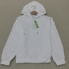 SpringStil® - White plain sweatshirt with long sleeves