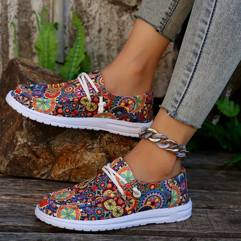 Raffiné® - Colorful Mandala summer sneaker