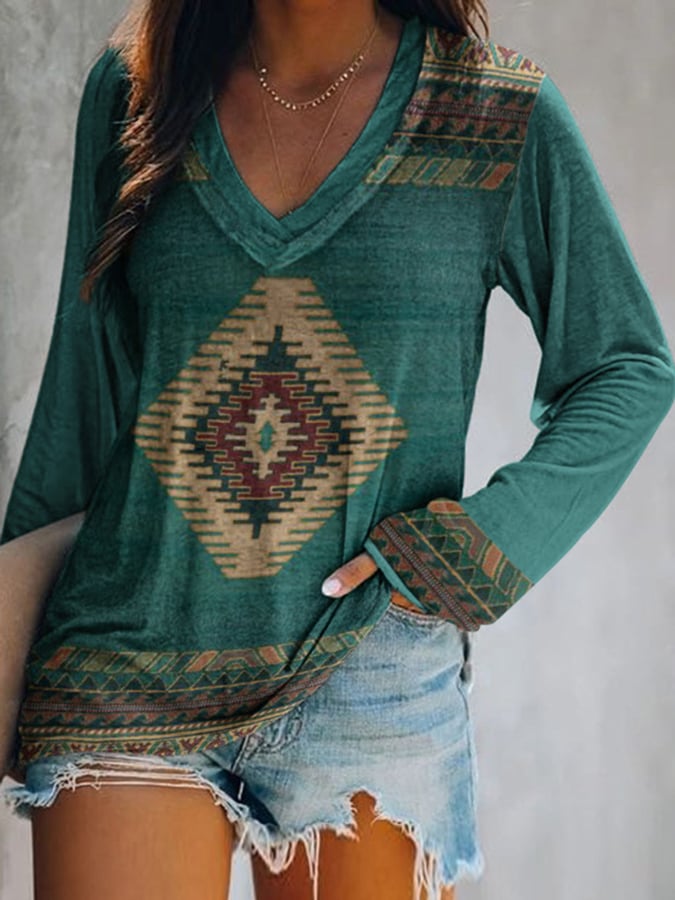 Aztec Style T-Shirt